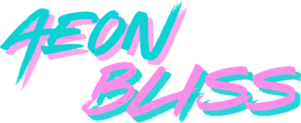 Logo that Says Aeon Bliss