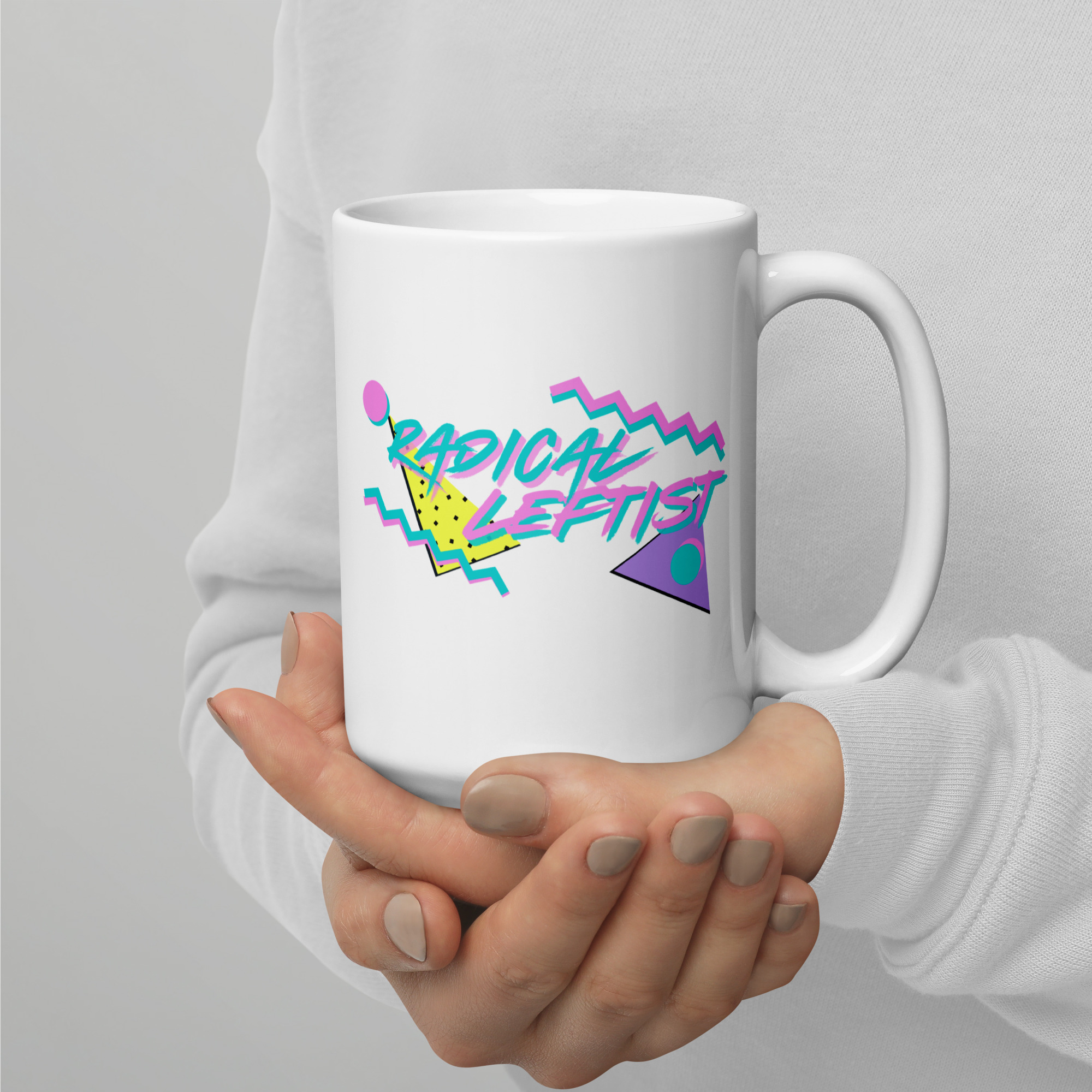 Radical Leftist White Glossy Mug